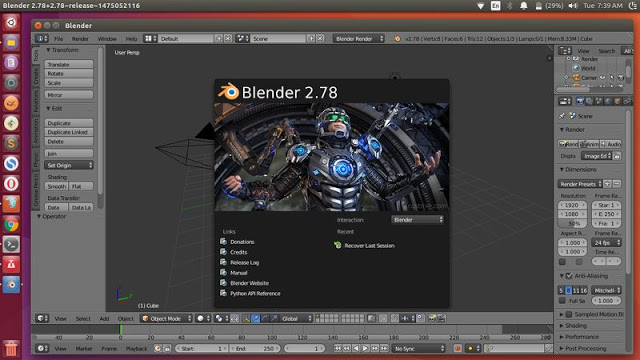 how to install blender 2.70 for mac