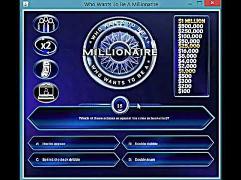 who wants to be a millionaire quiz